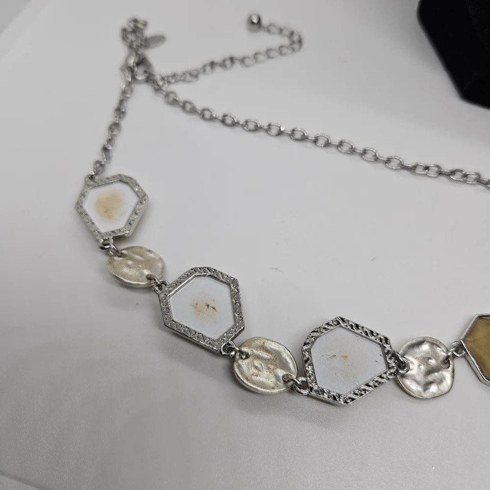 Chicos silver tone
